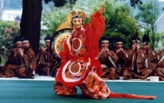 蘭陵王の舞